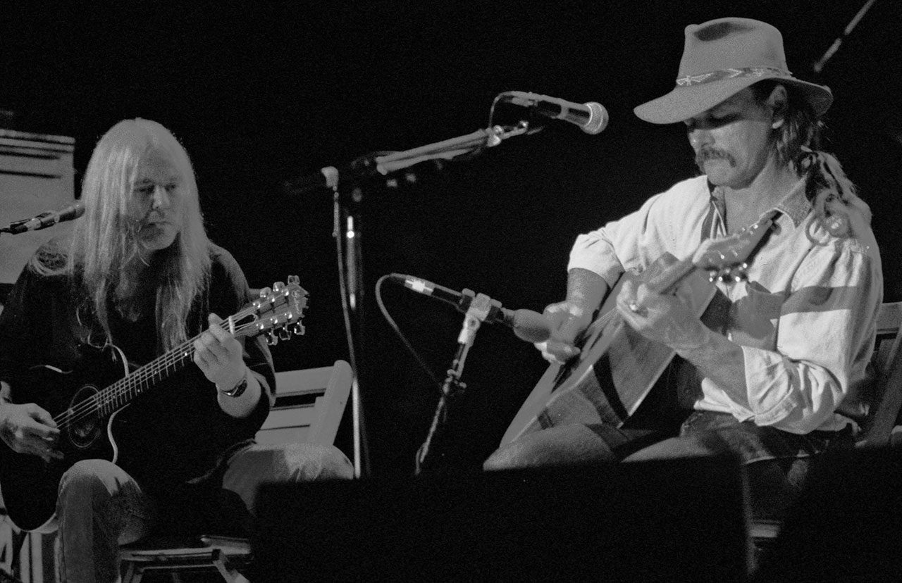 Gregg Allman, Dickey Betts (per gentile concessione della Sony Music)