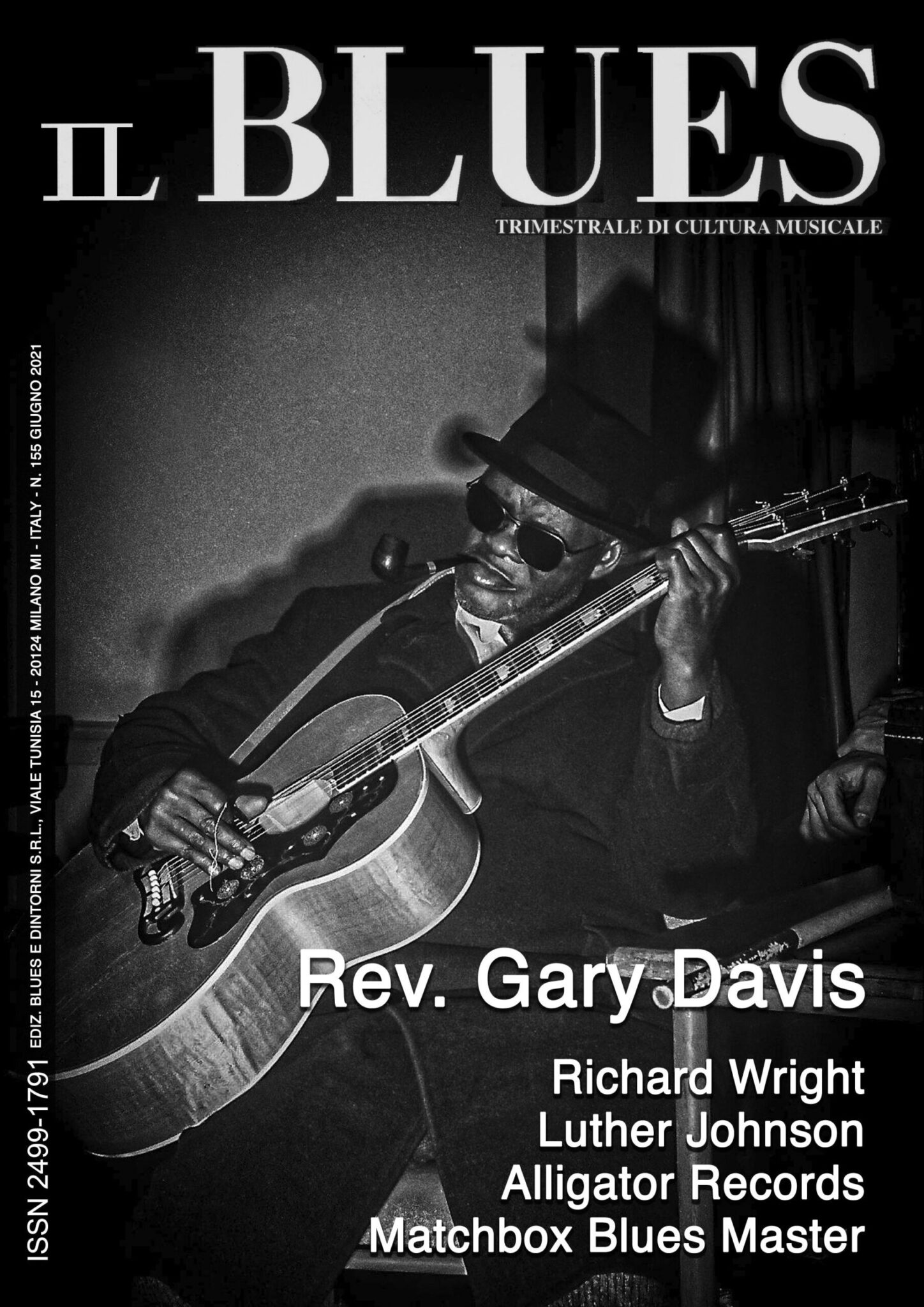 Copertina n. 155 Il Blues magazine