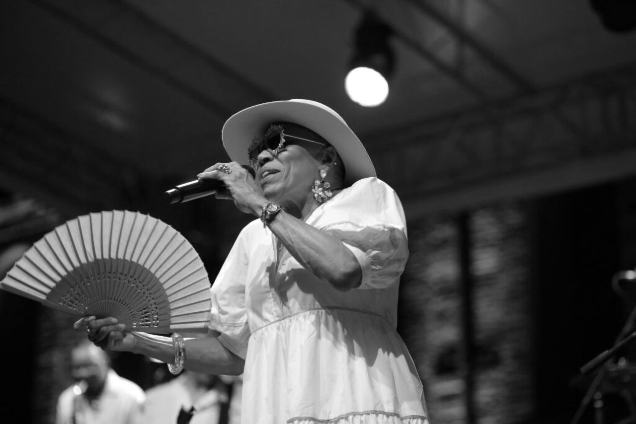 Dee Dee Bridgewater al Dal Mississippi al Po Festival (Foto F. D'Aniello)