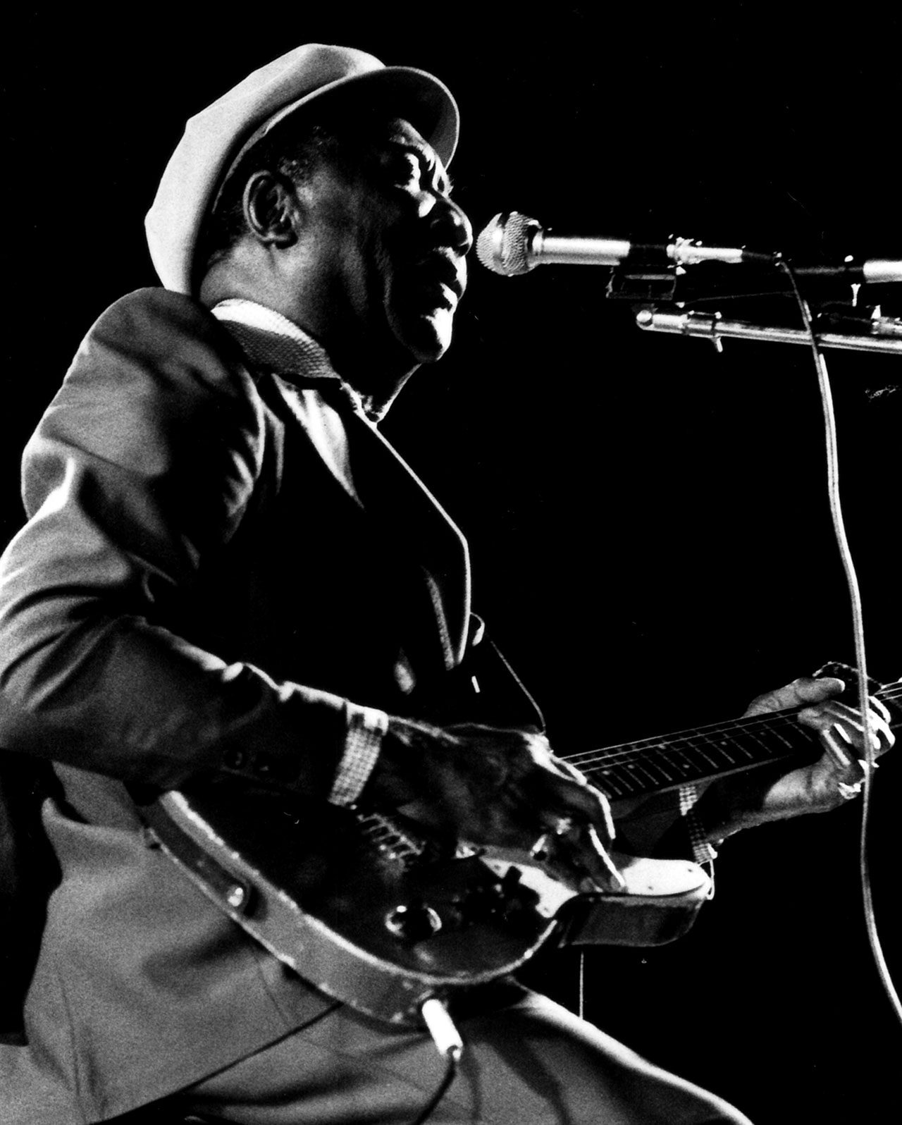 Muddy Waters dal vivo a Milano, foto Marino Grandi