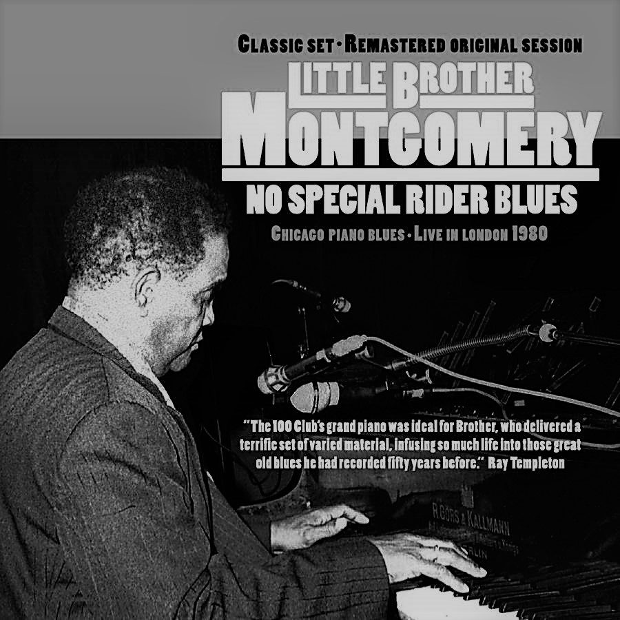 Little Brother Montgomery - No Special Rider Blues cover album