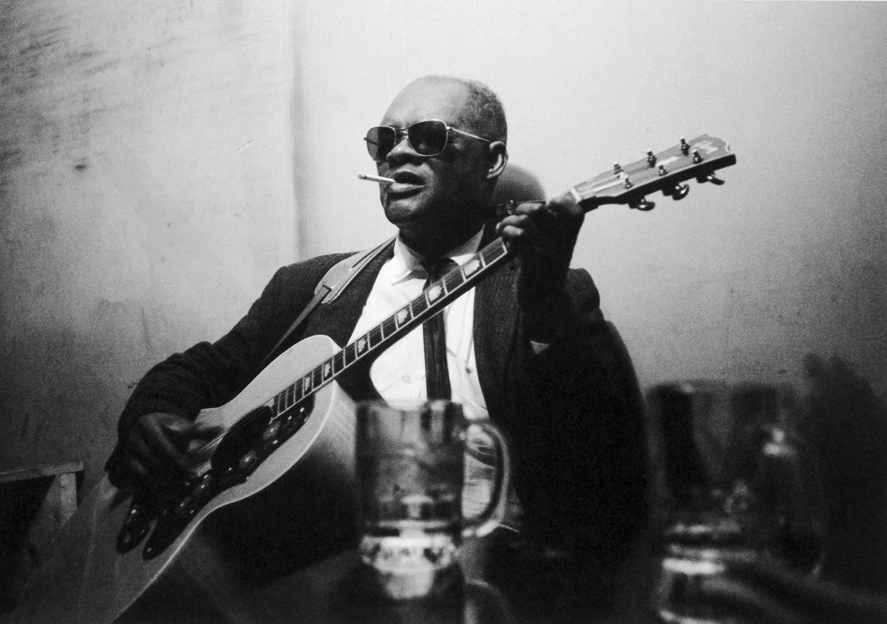 Reverend Gary Davis (foto Dick Waterman ©,