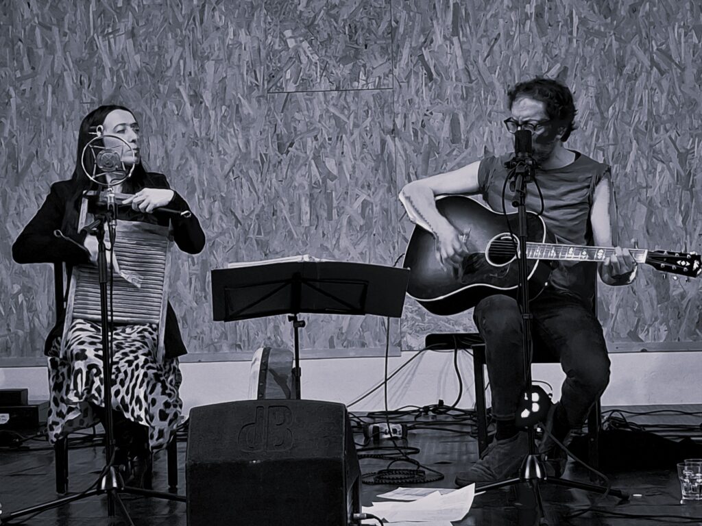 Michele Dal Lago e Giusi Pesenti al Bo.Po