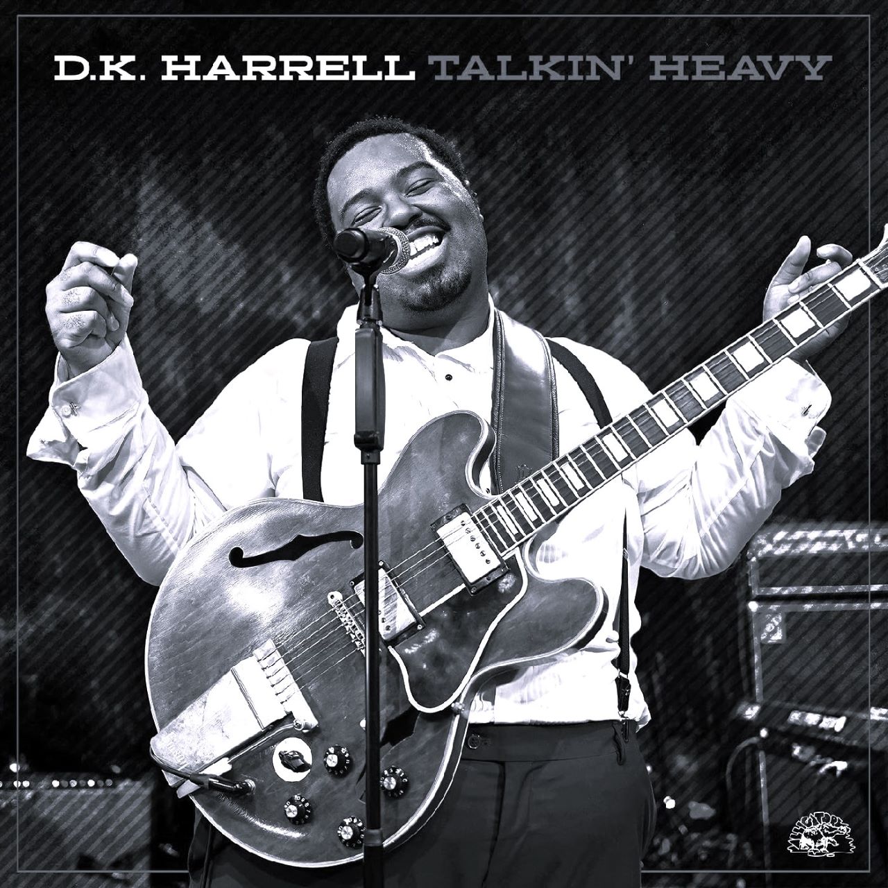 D.K. Harrell Talkin' Heavy cover album