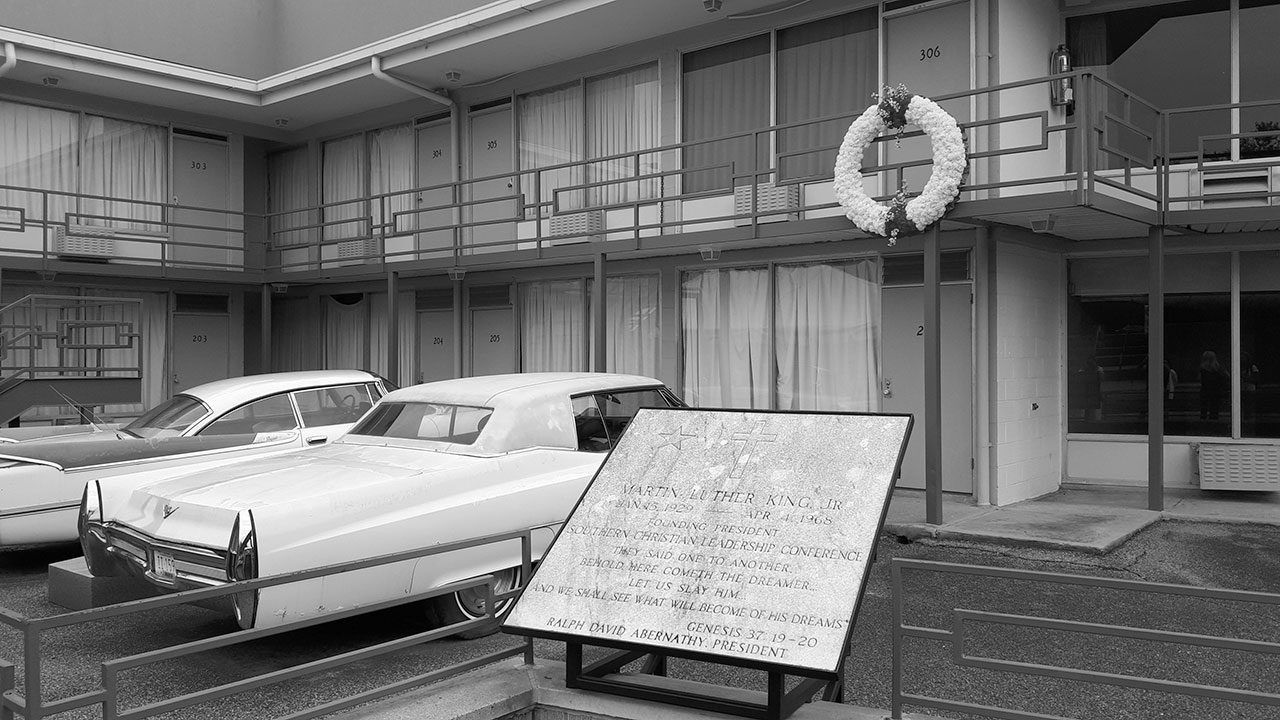 Stanza 306 al Lorraine Motel di Memphis